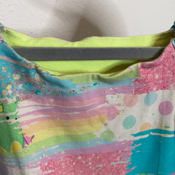 What Zoey Wants Girls' Pink & Blue Custom Fit & Flare Dress Girly Party size 10 - Picture 5 of 8